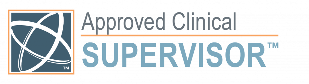 Badge for Approved Clinical Supervisor with Center for Credentialing and Education